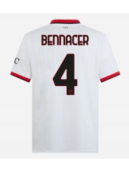 AC Milan Ismael Bennacer #4 Replika Borta Kläder 2024-25 Kortärmad